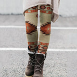 Vintage Boho Print Leggings