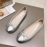 Shoes Round Ballet Flat Shoes