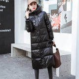 Casual Black Parka