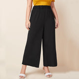 Black  Wide Leg Pants