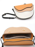 Contrast Color Crossbody Bag