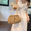 Trendy Straw Weave Shoulder Bag