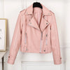 Spring Autumn Ladies Motorcycle Leather