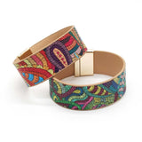 Ethnic Wrap Leather Bracelet