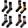 Cool Korean Printed Socks