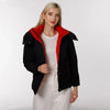 Winter Solid Down Jacket Coat With Pockets