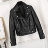 Spring Autumn Ladies Motorcycle Leather