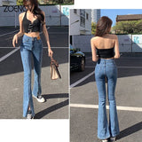 Low Waist Flare Jeans