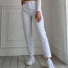 High Waist Straight Jeans