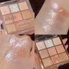 9 Colors Sakura Christmas Eyeshadow Palette