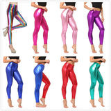 Colorful Metallic Leggings