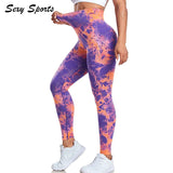 Seamless Tie Dye Leggings