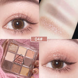 Rose Pink Color Eyeshadow Palette