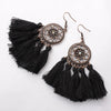 Vintage Ethnic Long Tassel Earrings